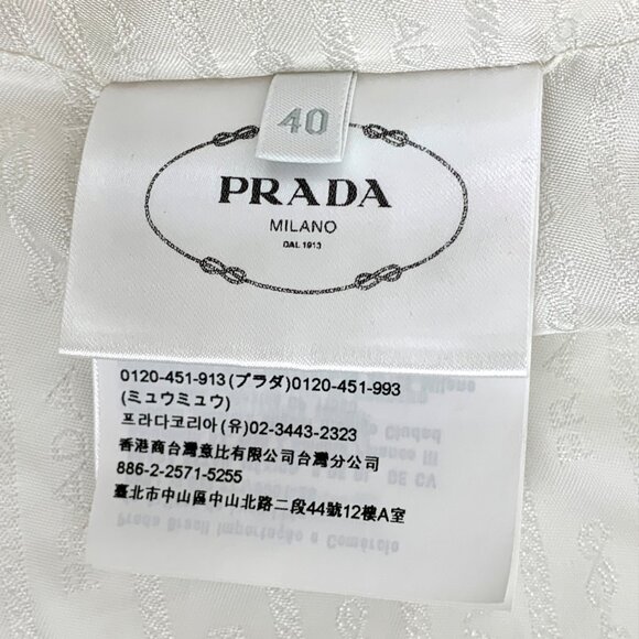 prada 2023 wool double-breasted long coat - Picture 7 of 9